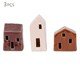 Jogo de Esculturas Casas em Cerâmica Enrico, multicolor | WestwingNow