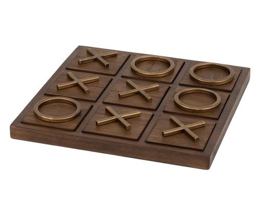 Jogo Decorativo em Madeira Ichuta, brown | WestwingNow