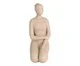 Escultura Mulher Sayri, beige | WestwingNow