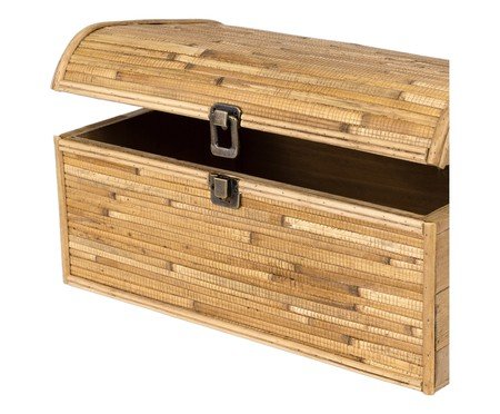 Jogo de Caixa Decorativas em Fibra Natural Lucia | Westwing