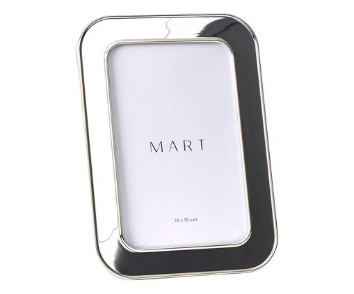 Porta-Retratos em Metal Domenico - Foto 10x15, silver or metallic | WestwingNow