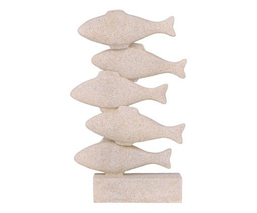 Escultura Peixes Chakolla, Off White | WestwingNow