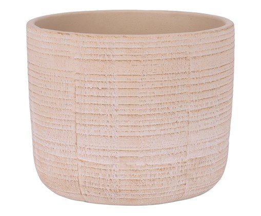 Cachepot em Cimento Pawkara, beige | WestwingNow