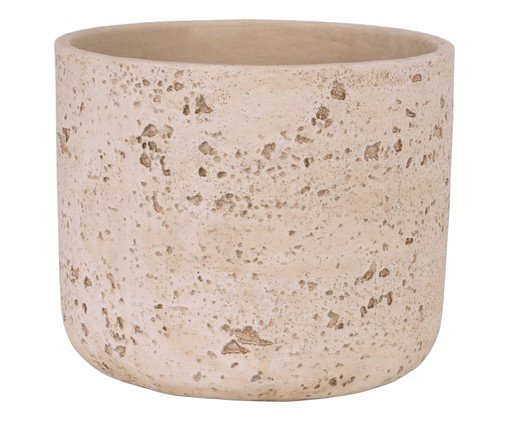 Cachepot em Cimento Marcani, beige | WestwingNow