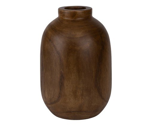 Vaso em Madeira Ulo, brown | WestwingNow