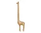 Escultura Girafa Kalli, gold | WestwingNow
