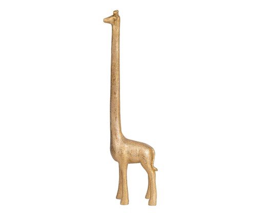 Escultura Girafa Kalli, gold | WestwingNow