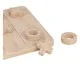 Jogo Decorativo Alessandra, beige | WestwingNow