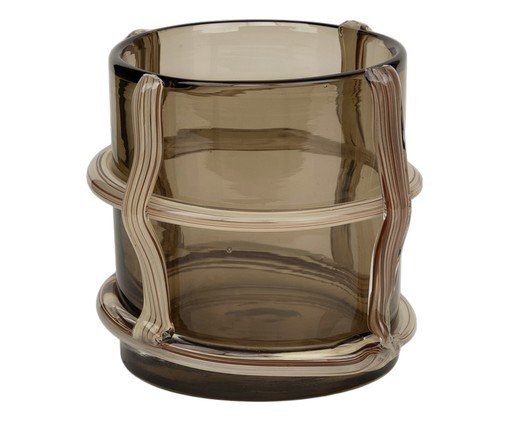 Vaso em Vidro Angelica, brown | WestwingNow