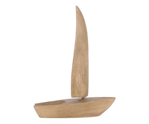 Escultura Barco Quri, brown | WestwingNow
