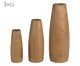 Jogo de Vasos em Madeira Achuqalla, brown | WestwingNow