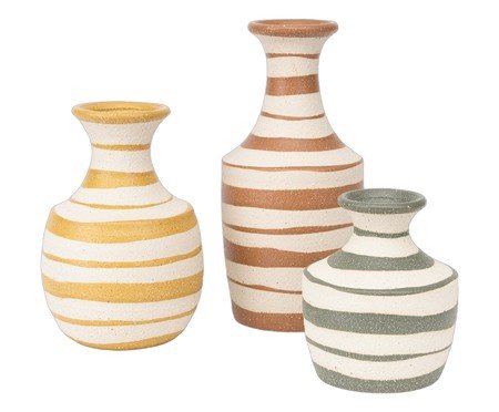 Jogo de Vasos em Cerâmica Serena | Westwing