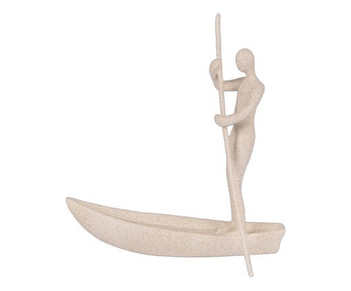 Escultura Pessoa Machaqua, Off White | WestwingNow