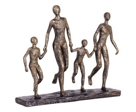 Escultura Familia Rosa | Westwing
