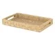 Jogo de Bandejas em Fibra Natural Martina, Natural | WestwingNow