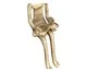 Escultura Pessoa Achosta, gold | WestwingNow