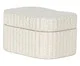 Caixa Decorativa Patrizia, Off White | WestwingNow