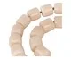 Colar Decorativo em Juta Bruto, beige | WestwingNow