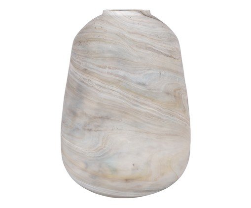Vaso em Vidro Gwindor, Off White | WestwingNow