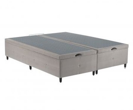 Cama Box Aci - Bege