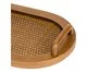 Jogo de Bandejas em Madeira e Rattan Challqu, brown | WestwingNow