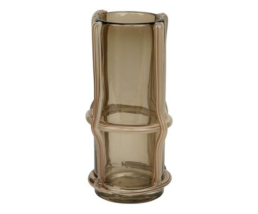 Vaso em Vidro Allegra, brown | WestwingNow