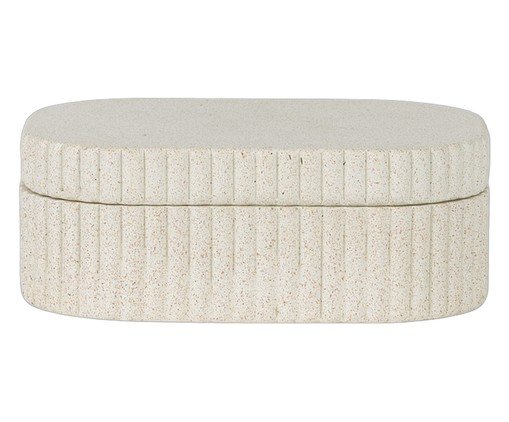 Caixa Decorativa Paola, Off White | WestwingNow