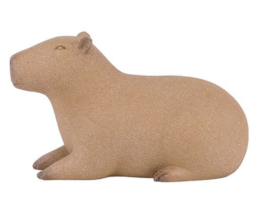 Escultura Capivara Cachicatari, beige | WestwingNow