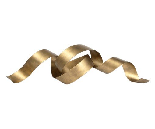 Escultura em Metal Ankalli, gold | WestwingNow
