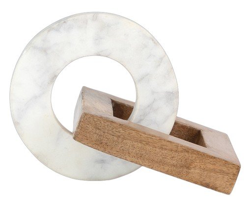 Escultura Elos em Mármore Arwen, beige | WestwingNow