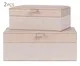 Jogo de Caixa Decorativas Giulio, beige | WestwingNow