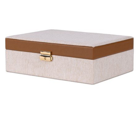 Caixa Decorativa Linho Lorenzo | Westwing