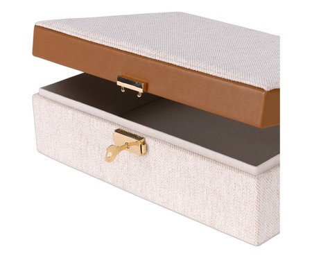 Caixa Decorativa Linho Lorenzo | Westwing
