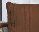 Capa para Almofada Tricô Tresse Terracota, Terracotta | WestwingNow