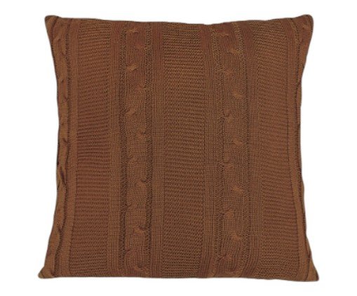 Capa para Almofada Tricô Tresse Terracota, Terracotta | WestwingNow