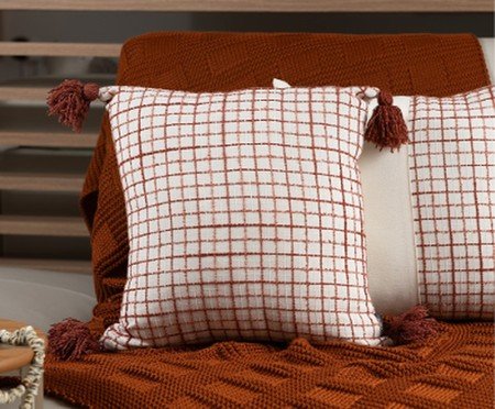 Capa para Almofada Motif com Tassel Teta | Westwing