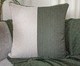 Capa para Almofada Rustic Linen com Recorte e Cordone Cronos, green | WestwingNow