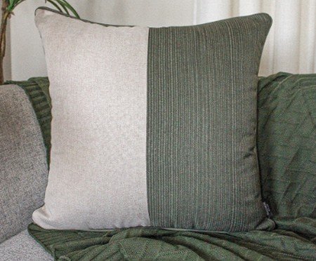 Capa para Almofada Rustic Linen com Recorte e Cordone Cronos | Westwing