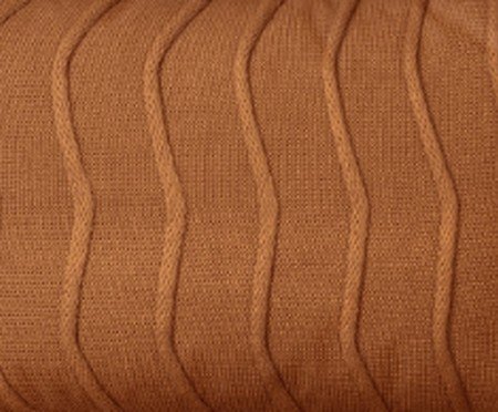 Almofada Tricô Waves Retangular Terracota | Westwing