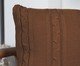 Capa para Almofada Tricô Tresse Retangular Terracota, Terracotta | WestwingNow