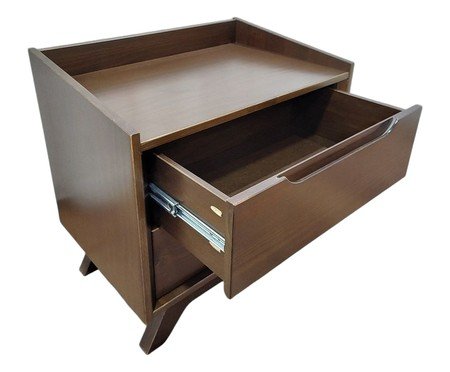 Mesa de Cabeceira Essence Nogueira | Westwing