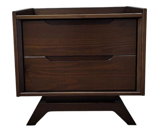 Mesa de Cabeceira Essence Nogueira, brown | WestwingNow