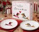 Jogo de Pratos para Sobremesa Love Is In The Air Vermelho, red | WestwingNow