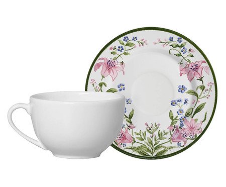 Aparelho de Jantar Bellet Bouquet Rosa | Westwing