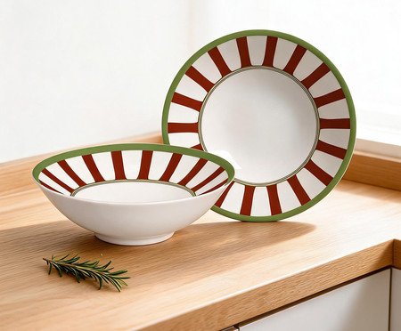 Jogo de Bowls Spezie Vermelho | Westwing
