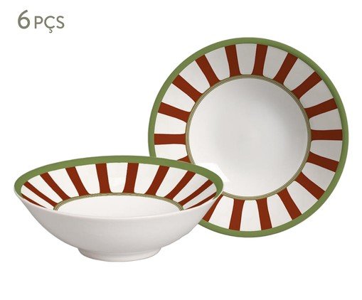 Jogo de Bowls Spezie Vermelho, red | WestwingNow