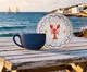 Jogo de Xícaras para Chá Di Mare Azul, blue | WestwingNow