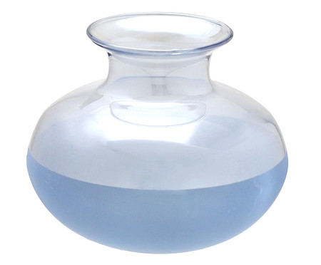 Vaso em Vidro Patrício l - Azul | WestwingNow