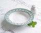 Jogo de Pratos Fundo Charlote Verde Claro, green | WestwingNow