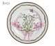 Jogo de Pratos para Sobremesa Bellet Bouquet Rosa, pink | WestwingNow